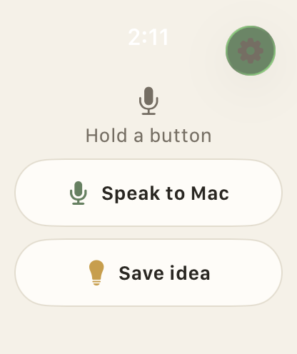 Murmur Apple Watch app